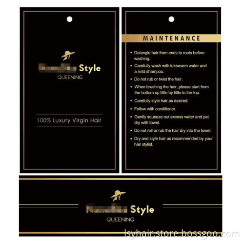 Customized Private Label Hair Tags And Wraps For Bundles Packaging, Silky Satin Bags With Tassels Custom Logo
